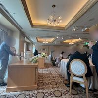 披露宴会場にて