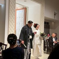 披露宴のメイン扉
