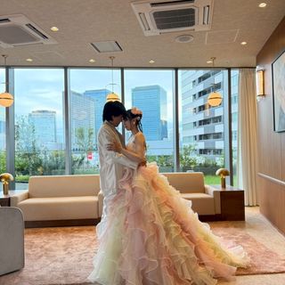 アルモニーアンブラッセ ウェディングホテル/テイクアンドギヴ・ニーズウェディングのクチコミ 装花・コーディネートの写真（1枚目）