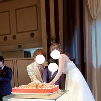 披露宴会場です