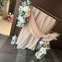 受付エリア前にフォトスポットあり