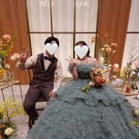 お花はイメージ通りでとても可愛かったです