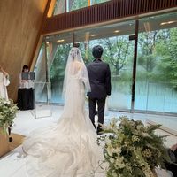 雨でも厳かな雰囲気があります