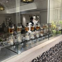 茸のコンソメサイフォンスープ