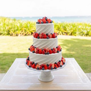 ザ・ギノザリゾート 美らの教会/アールイズ・ウエディングのクチコミ 料理・ケーキの写真（1枚目）