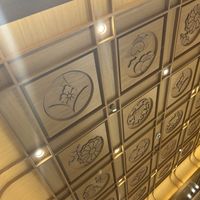 お寺などでよく見る天井とそっくり