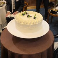 ウェディングケーキの写真です