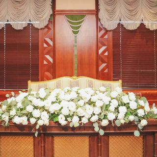 藻岩シャローム教会のクチコミ 披露宴会場の写真(2枚目)