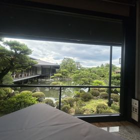 披露宴会場からの景色です