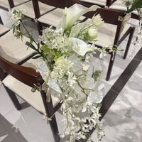 チャペルの装花です