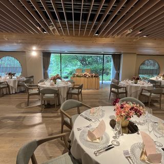 東郷記念館/THE GARDENのクチコミ 披露宴会場の写真(2枚目)