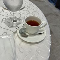 食後の紅茶です。