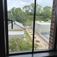 披露宴会場の窓から見える景色