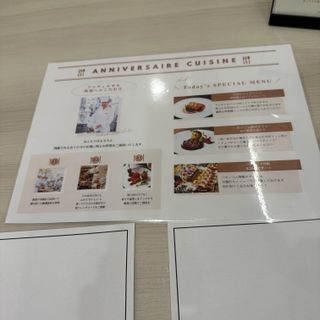 アニヴェルセル 大阪のクチコミ 料理・ケーキの写真（1枚目）