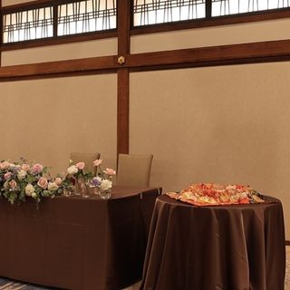 大國魂神社 結婚式場のクチコミ 装花・コーディネートの写真(1枚目)