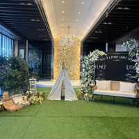 中庭のような形で使えるスペース。