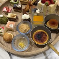スイーツビュッフェのメニュー