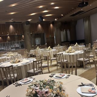 ノートルダム横浜みなとみらい/FIVESTAR WEDDINGのクチコミ 披露宴会場の写真（1枚目）