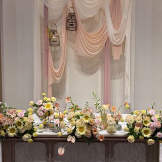 ニーズ表参道 by T&G WEDDING(旧 表参道TERRACE)のクチコミ 装花・コーディネートの写真(1枚目)