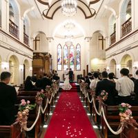桜坂教会（旧桜坂セント・マルティーヌ教会）のチャペル・挙式会場の写真（1枚目）