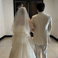 挙式前のファミリーミートの時です。