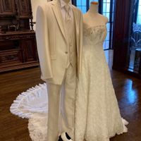 ウェディングドレス展示