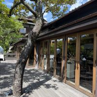 開放感のあるテラスだった。