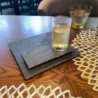 コース最初の出汁スープ