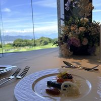 前菜と富士山