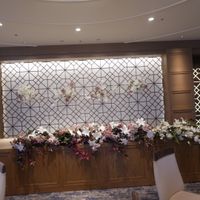 新郎新婦の高砂です