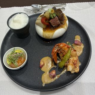 アヴァンセ リアン 大阪のクチコミ 料理・ケーキの写真（1枚目）
