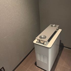 披露宴会場付近の喫煙室