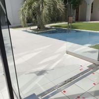 チャペル前の通路