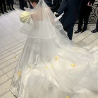 フラワーシャワーしました