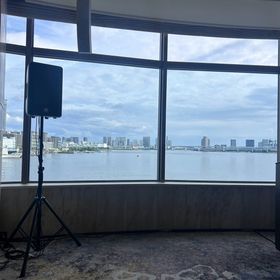 披露宴からの景色