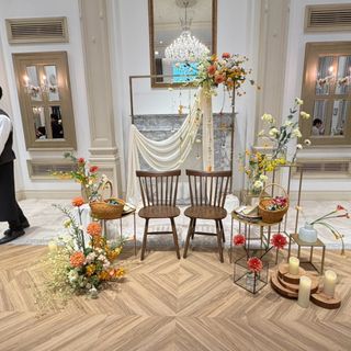 ニーズ京都北山 by T&G WEDDING(旧 北山迎賓館 京都)のクチコミ 装花・コーディネートの写真(1枚目)
