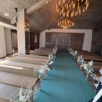 ウエディングロードも長いです