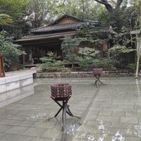 ゲスト側観覧席からみた式場