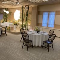 挙式会場直結の披露宴会場