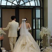 退場時の写真