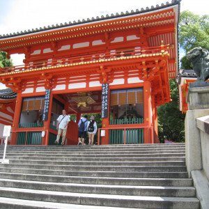 入り口|85449さんの八坂神社 常磐新殿の写真(217311)