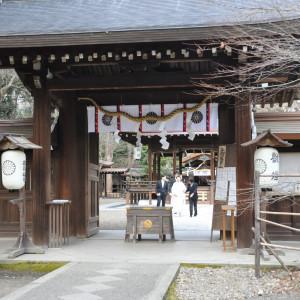 挙式会場|85783さんの梨木神社の写真(38477)