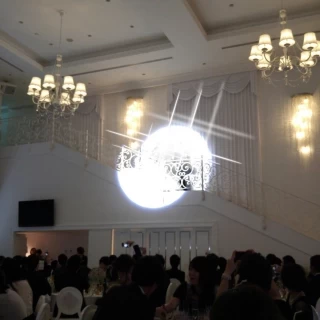 王道の階段入場！ほんとのプリンセスみたいできた！
