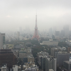 38Fからは東京タワーが望めました！|89694さんのPENTHOUSE THE TOKYO by SKYHALL（ウエディング取扱終了）の写真(205937)